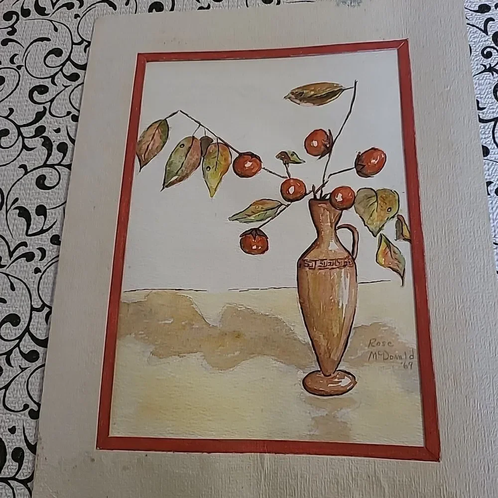 Persimmons Drawing  - Picture 3 of 8